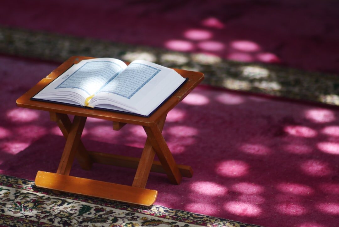 open book with shadow