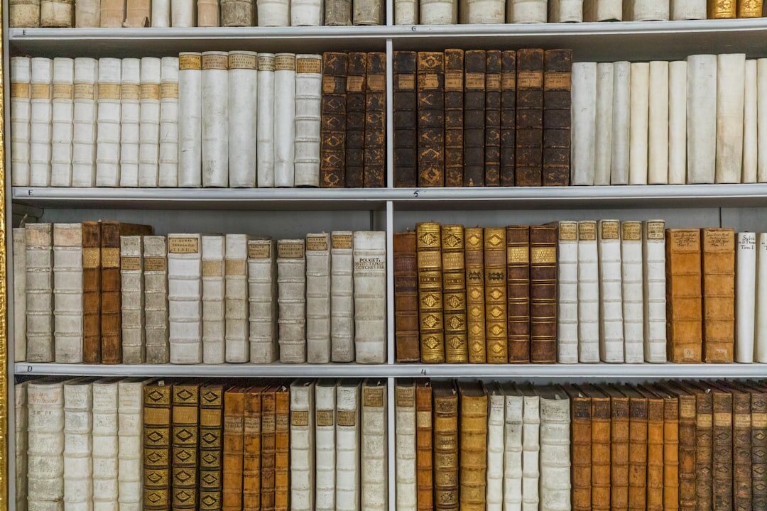old library books